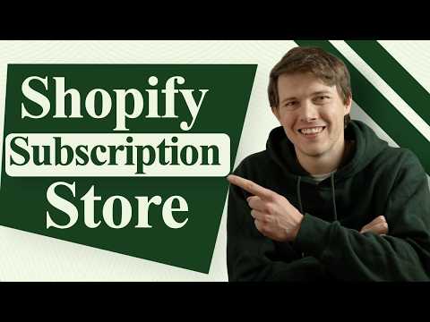 How To Make A Subscription Store with Shopify (Massive Revenue Boost)