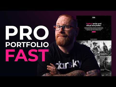 Design a Pro-Level Portfolio FAST (Free No-Code Tool)
