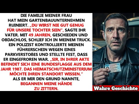 Homeless at 49. A police officer warned me: "The Department of Homeland Security wants to know yo...