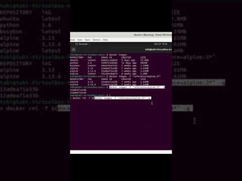 Docker - Remove Filtered Images #shorts