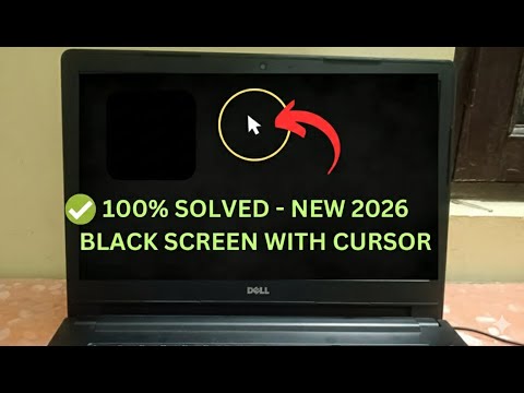 Windows 11/10 Black Screen With Cursor (7 WAYS NEW 2026)