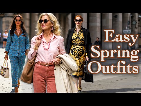 Easy Spring Outfits Inspired by Italy’s Most Stylish Women. Milan Street Fashion April 2025