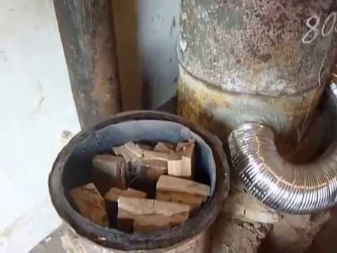 ракетная печь длительного горения