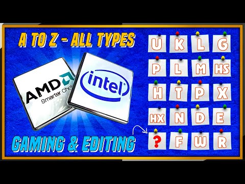 Choose RIGHT⚡PROCESSOR⚡ Type for Your LAPTOP U, G, P, Hs, H, Hx, K, F, M1,G4,G7 #bestlaptopprocessor