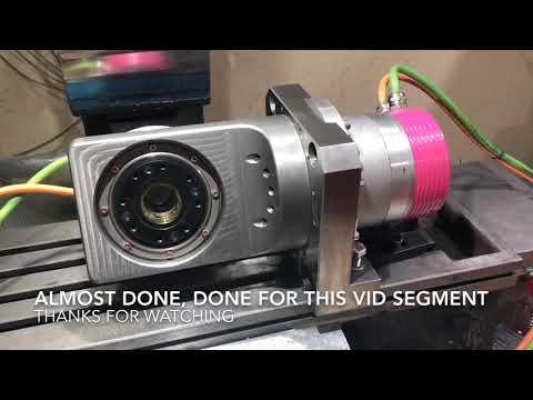 4 and 5 axis CNC Harmonic Drive Build part 3 - 5th Axis