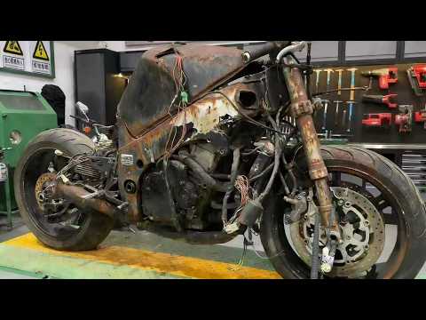 From $150 Scrapyard Find to Fully Restored Suzuki R750!