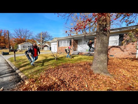 MY DAUGHTER’S FIRST LEAF CLEANUP… and She SHOCKED Me