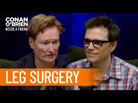 Rivers Cuomo Had A Major Surgery To Correct His Uneven Legs | Conan O’Brien Needs a Friend