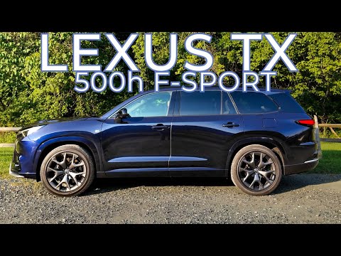 2025 Lexus TX 500h F Sport Review | The DRIVING Enthusiast's 3-Row