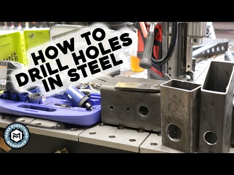How To Drill Holes In Steel - The Ultimate Guide!