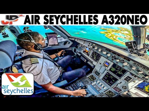 Indian Ocean Island hopping in Airbus A320neo Cockpit