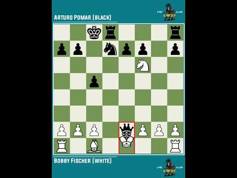 Bobby Fischer vs Arturo Pomar ◉ Stockholm - Sweden, 1962 ‖ Clash Chess Legends