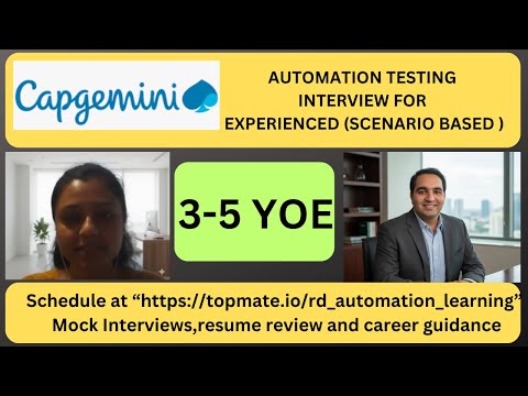 Automation Testing Interview Experience | Real-Time QA & SDET Interview Preparation 2025