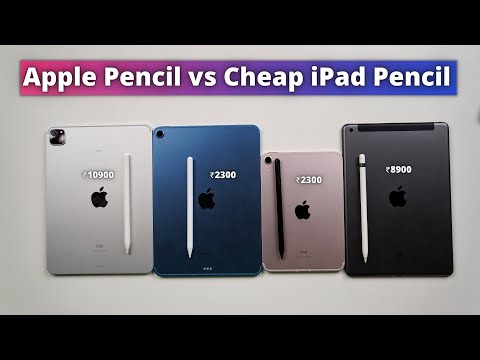 Cheap iPad Pencil vs Apple Pencil for any iPad | Apple Pencil Alternative