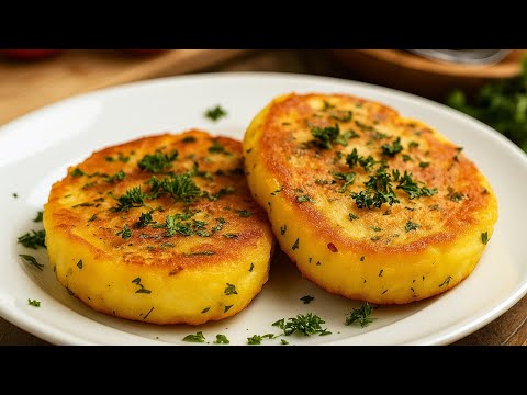 ❗Kartoffeln und zwei Eier vermischen!–so hat meine Oma immer gekocht! Einfaches und leckeres Rezept