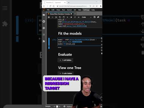 Did you know that Tensorflow includes DECISION TREES?