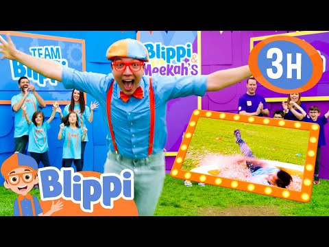 Blippi's Twin Challenge: Game Show Episode 2 | BLIPPI | Kids TV Shows | Cartoons For Kids