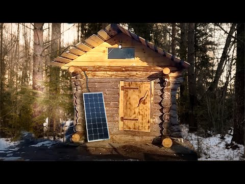 A SIMPLE 12-volt SOLAR POWER STATION. For a campervan, a small country house...