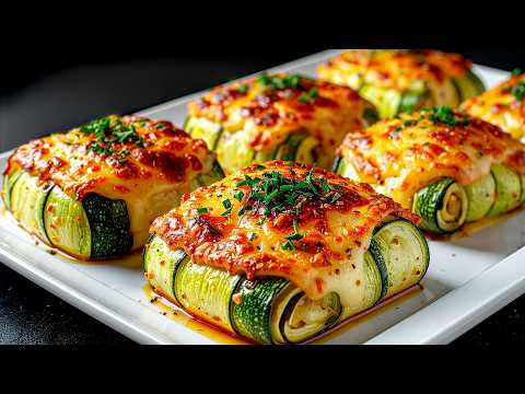No one knows this zucchini recipe that drives everyone crazy! Make your own restaurant dinner!
