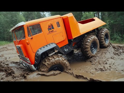 OFF-ROAD TRUCKS AND INCREDIBLY SKILLED DRIVERS