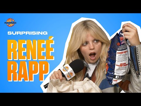 RENEÉ RAPP TALKS 'SNOW ANGEL' AND GETS SURPRISED WITH HER FAVOURITE TREATS!  | MUCHMUSIC