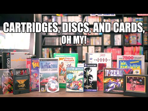 Video game physical media top ten!