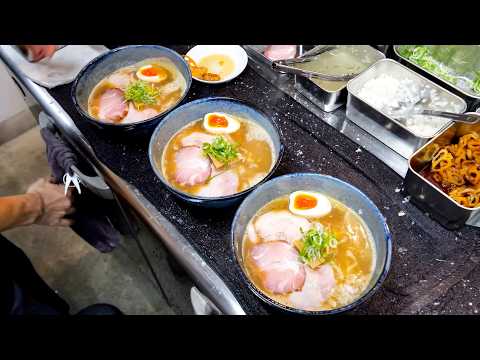 A ramen shop in Tokyo, Japan... Where One Master Handles a 5 AM Queue and Sells Out in 3 Hours