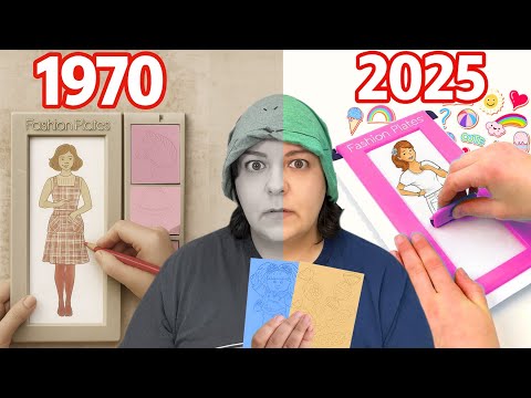 I Bought EVERY Fashion Plates From Our Childhood