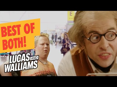 Drama Up Above And On The Ground! BEST OF Come Fly With Me and Little Britain | Lucas and Walliams