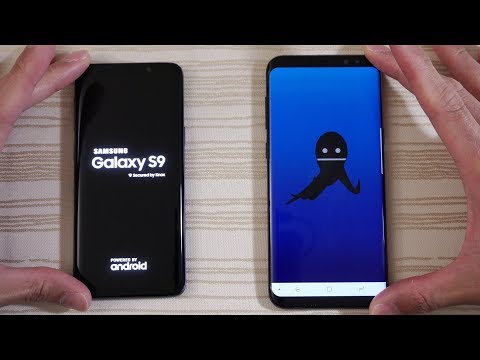Samsung Galaxy S9 vs Galaxy S8 Plus with Oreo Update - Speed Test!