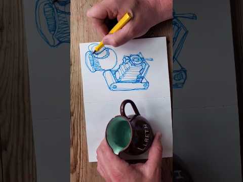 Drawing Tips: Can't decide what to draw? Just sketch what's around you. #drawingtips #sketchingtips