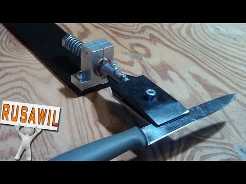 Universal sharpener knife sharpener and compact