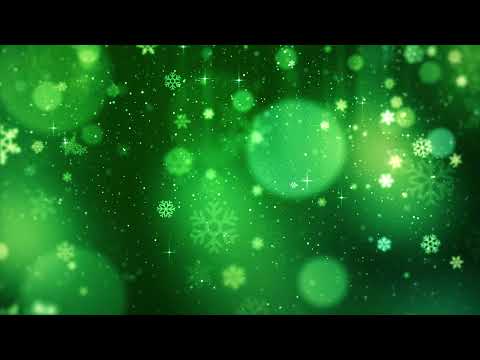 NEON Christmas Background - SNOW VJ LOOP - Abstract Christmas Background (No Sound)