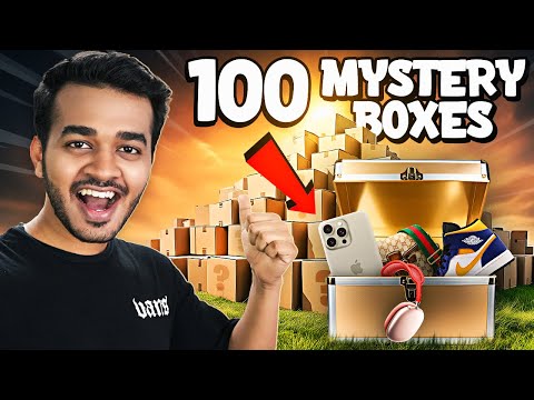 I ordered 100 Mystery Boxes from a Secret Website!