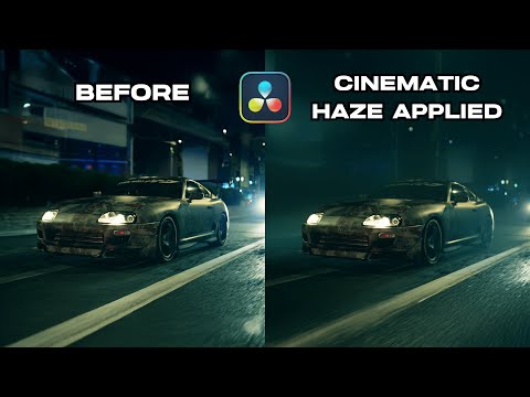 Does Cinematic Haze Work On Tracking Shots in Davinci Resolve 20.2?