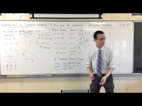 Introduction to Complex Numbers (2 of 2: Why Algebra Requires Complex Numbers)