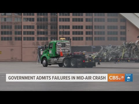 U.S. government admits failures in deadly midair crash
