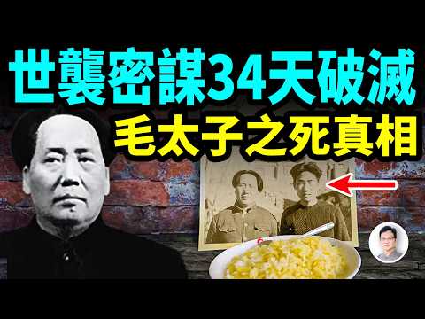 毛澤東的世襲密謀34天破滅,毛太子(毛岸英)之死的真相【文昭思緒飛揚465期】