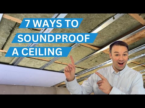 7 WAYS TO SOUNDPROOF A CEILING | #diy