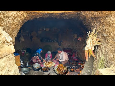 Stone Chicken | Secrets This Simple and Yummy Local Style Food_Village Life IRAN