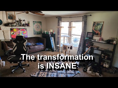Completely transforming a trashed-out home for FREE!