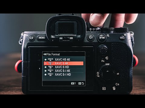 BEST SONY CINEMATIC VIDEO SETTINGS FOR YOUR A7IV