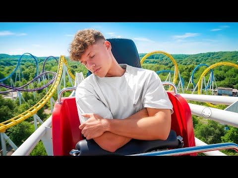 Ich verbringe 24 Stunden in einem Freizeitpark