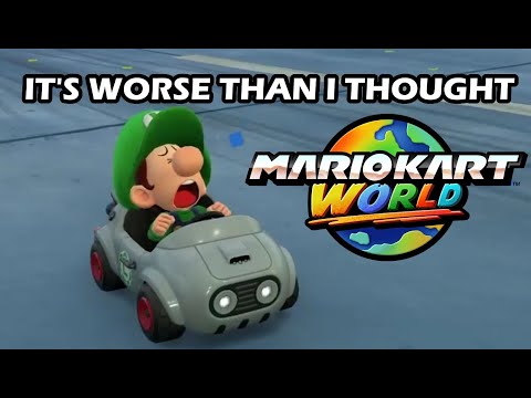 Mario Kart World is a terrible game and I'm tired of pretending it's not