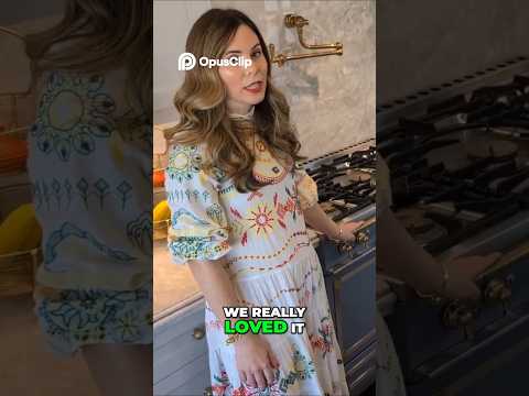 "Dream Chef's Kitchen: Custom French Stove Unveiled! #hometour #chef #kitchen