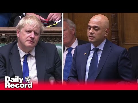 Sajid Javid delivers resignation statement to House of Commons