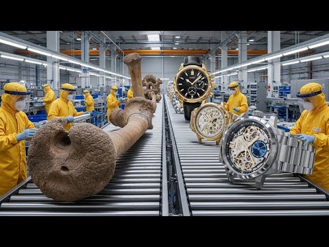 How Mammoth Bone is Processed for Luxury Watches – Inside the Modern Workshop ( Full Process)