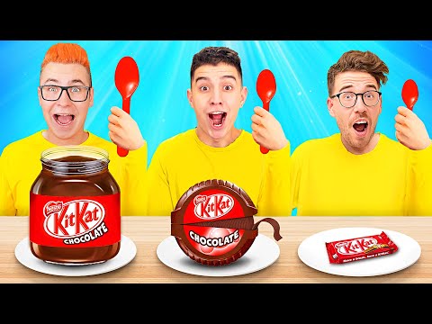 BIG, MEDIUM or SMALL FOOD CHALLENGE!