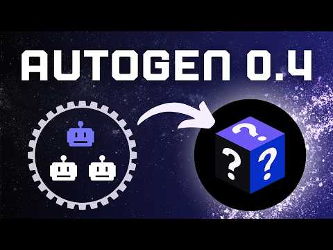 AutoGen 0.4 Tutorial - Create Anything using Al Agents! (+ Local LLM w/ Ollama)