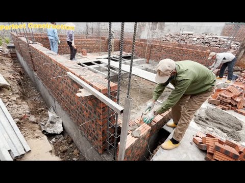10 Days To Complete The Construction Of The House's Foundation Wall And Pour Solid Concrete Braces